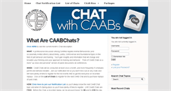 Desktop Screenshot of caabchats.com